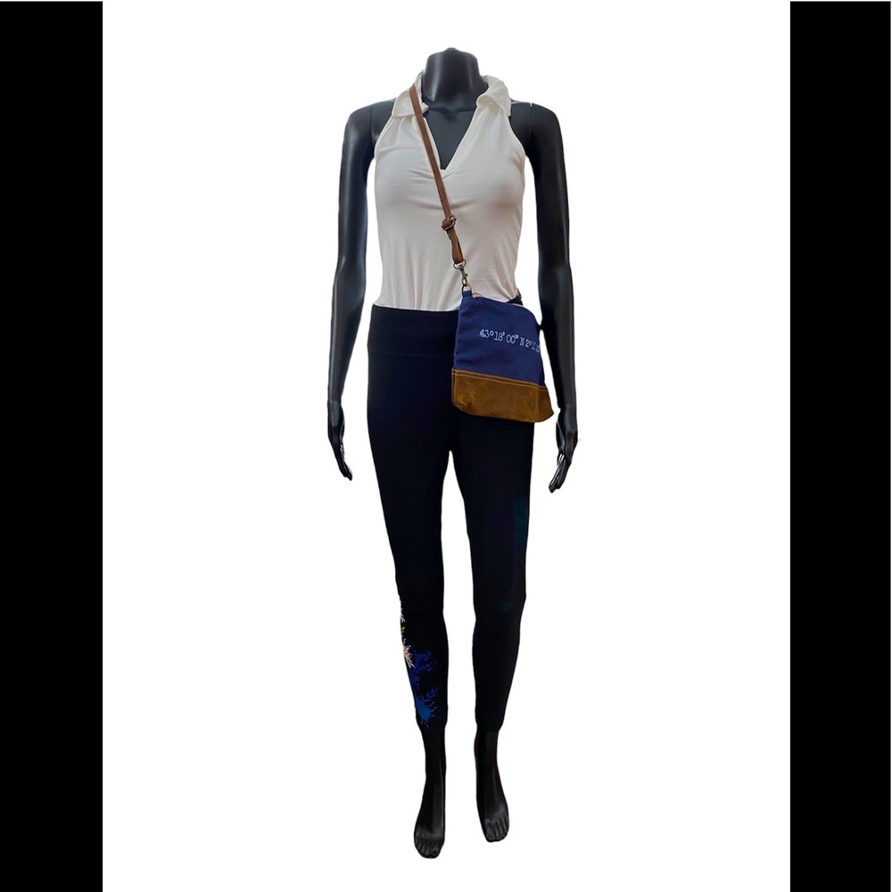 Batela Brand Coordinates Crossbody Bag